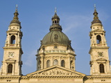 Dome of St. Stephen's Basilica (Szent Istvan Bazilika), Budapest, Hungary, Europe