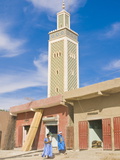 Buy Market in Front of the Moroccon Mosque, Nouakchott, Mauritania, Africa at AllPosters.com