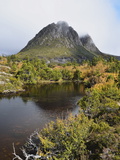 Twisted Lakes and Little Horn, Cradle Mountain-Lake St. Clair National Park, Tasmania, Australia