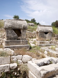 Sarcophagus at the Lycian Site of Patara, Near Kalkan, Antalya Province, Anatolia, Turkey