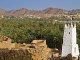 Buy The Old Ruined Town (Ksour), of Djanet With Its Old Mosque, Southern Algeria, North Africa at AllPosters.com