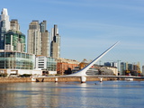 Puente De La Mujer, Buenos Aires, Argentina, South America