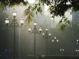 Street Lamps, Buenos Aires, Argentina, South America