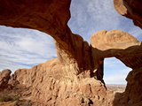 Double Arch, Arches National Park, Utah, United States of America, North America