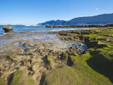 Volcanic Cliffs of the Risco De Famara and Graciosa Island Backdrop, Canary Islands