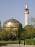 Central Mosque, Regents Park, London, England, United Kingdom, Europe