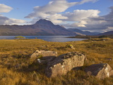 Slioch and Loch Maree, Wester Ross, North West Scotland, United Kingdom, Europe