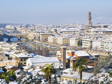 View of City From Piazzale Michelangelo, Florence, UNESCO World Heritage Site, Tuscany, Italy