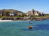 Iona Abbey, Isle of Iona, Inner Hebrides, Scotland, Uk