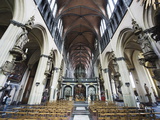 The 13Th Century Onze Lieve Vrouwekerk (Church of Our Lady) Old Town, Bruges, Flanders, Belgium