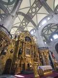 Altar at Cathedral Metropolitana, District Federal, Mexico City, Mexico, North America