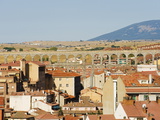 Town Houses and 1St Century Roman Aqueduct, Segovia, Madrid, Spain, Europe