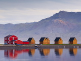 Eskifjordur Village, Eskifjordur Fjord, East Fjords Region (Austurland), Iceland, Polar Regions