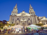 Cathedral in Plaza De Armas, Guadalajara, Mexico, North America