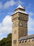 Buy Clock Tower in Cardiff Castle, Cardiff City, Wales, United Kingdom, Europe at AllPosters.com