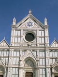 Buy Santa Croce Church, UNESCO World Heritage Site, Florence, Tuscany, Italy, Europe at AllPosters.com