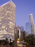 Buy Union Bank on the Left and Us Bank Towers in Los Angeles, California, USA at AllPosters.com