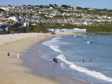 Porthmeor Beach, St. Ives, Cornwall, England, United Kingdom, Europe