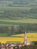 Buy Saint-Pere Sous Vezelay Village, Burgundy, France, Europe at AllPosters.com