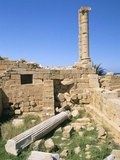 Leptis Magna, UNESCO World Heritage Site, Tripolitania, Libya, North Africa, Africa