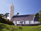 Buy White Round Tower Church at Dervaig, Isle of Mull, Inner Hebrides, Scotland, United Kingdom, Europe at AllPosters.com