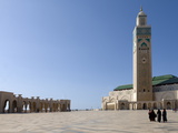 Hassan Ii Mosque, Casablanca, Morocco, North Africa, Africa