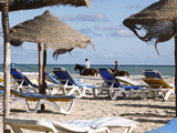 Buy Beach Scene on the Mediterranean Coast in the Tourist Zone, Djerba Island, Tunisia at AllPosters.com