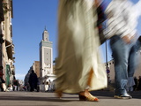 Muslims Outside the Paris Great Mosque on Aid El-Fitr Festival, Paris, France, Europe