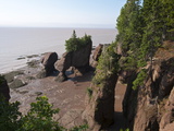 Hopewell Rocks and the Ocean Tidal Exploration Site, New Brunswick, Canada, North America