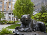 Buy Bear Sculpture By R. T. Wallen Outside State Capitol Building, Juneau, Southeast Alaska, USA at AllPosters.com