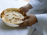 Host Wafers, La Roche-Sur-Foron, Haute Savoie, France, Europe