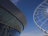 The Big Wheel Outside the Echo Arena and Convention Centre, Liverpool, Merseyside, England, Uk