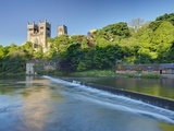 Durham Cathedral, and the River Wear, Durham, County Durham, England, Uk