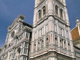 Duomo and Campanile (Cathedral and Bell Tower), Florence, UNESCO World Heritage Site, Italy