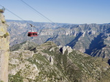 Cable Car at Barranca Del Cobre (Copper Canyon), Chihuahua State, Mexico, North America