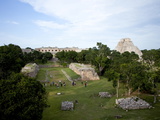Buy View Over the Mayan Ruins of Uxmal, UNESCO World Heritage Site, Yucatan, Mexico, North America at AllPosters.com