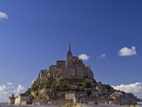 Le Mont St. Michel, 10th Century Benedictine Abbey, UNESCO World Heritage Site, Normandy, France