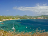 Buy View From Pigeon Point Down to Rodney Bay, St. Lucia, Windward Islands, West Indies, Caribbean at AllPosters.com