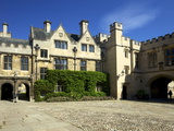 Front Quad, Merton College, Oxford University, Oxford, Oxfordshire, England, United Kingdom, Europe