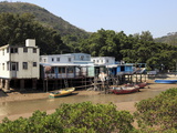 Buy Stilt Houses, Tai O Fishing Village, Lantau Island, Hong Kong, China, Asia at AllPosters.com