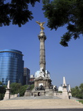 Independence Monument, Angel Statue, Paseo De La Reforma, Mexico City, Mexico, North America
