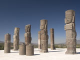 Atlantes Warrior Statues, Temple of Quetzalcoatl, Tula De Allende, Hidalgo, Mexico