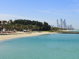 Buy Jumeirah Beach Looking Towards the Tall Buildings of Dubai Marina, Dubai, Uae at AllPosters.com