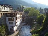 Deva River, Potes, Cantabria, Spain, Europe