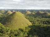 Chocolate Hills, Conical Hills in Tropical Limestone Karst, Carmen, Bohol, Philippines