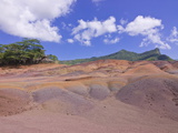 Buy Chamarel Coloured Earths, Mauritius, Indian Ocean, Africa at AllPosters.com