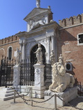 The Porta Magna, Arsenal, Venice, UNESCO World Heritage Site, Veneto, Italy, Europe