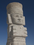 Atlantes Warrior Statue, Temple of Quetzalcoatl, Tula, the Probable Capital of Toltec Civilization