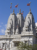 Shri Swaminarayan Mandir, Hindu Temple in Neasden, London, England, United Kingdom, Europe