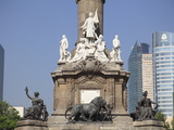Independence Monument, Paseo De La Reforma, Mexico City, Mexico, North America